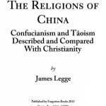 Image of The Religion of China Title Page