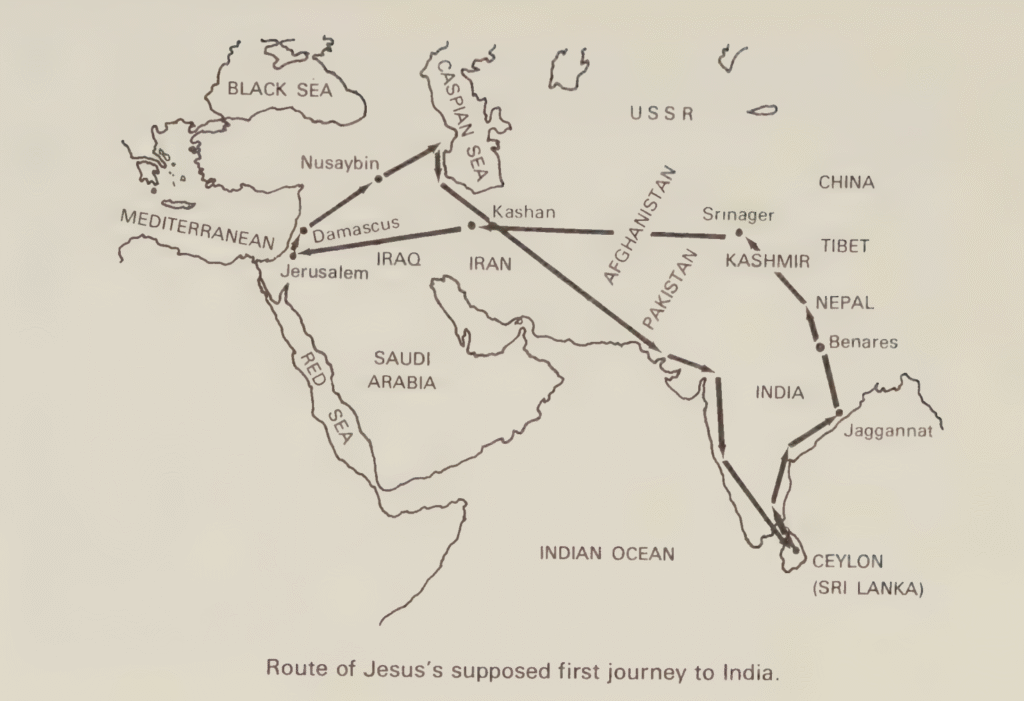 Jesus died in Kashmir - Andrea Faber Kaiser. Pg 17